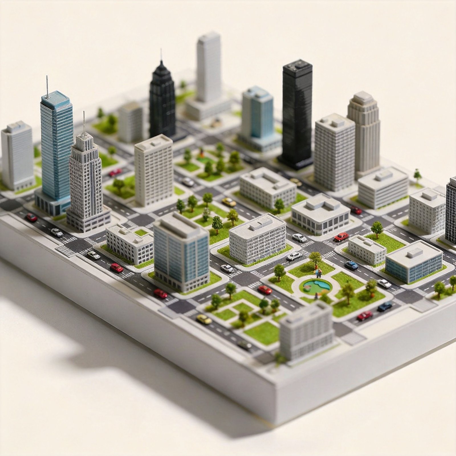 Urban Planning Scale Models