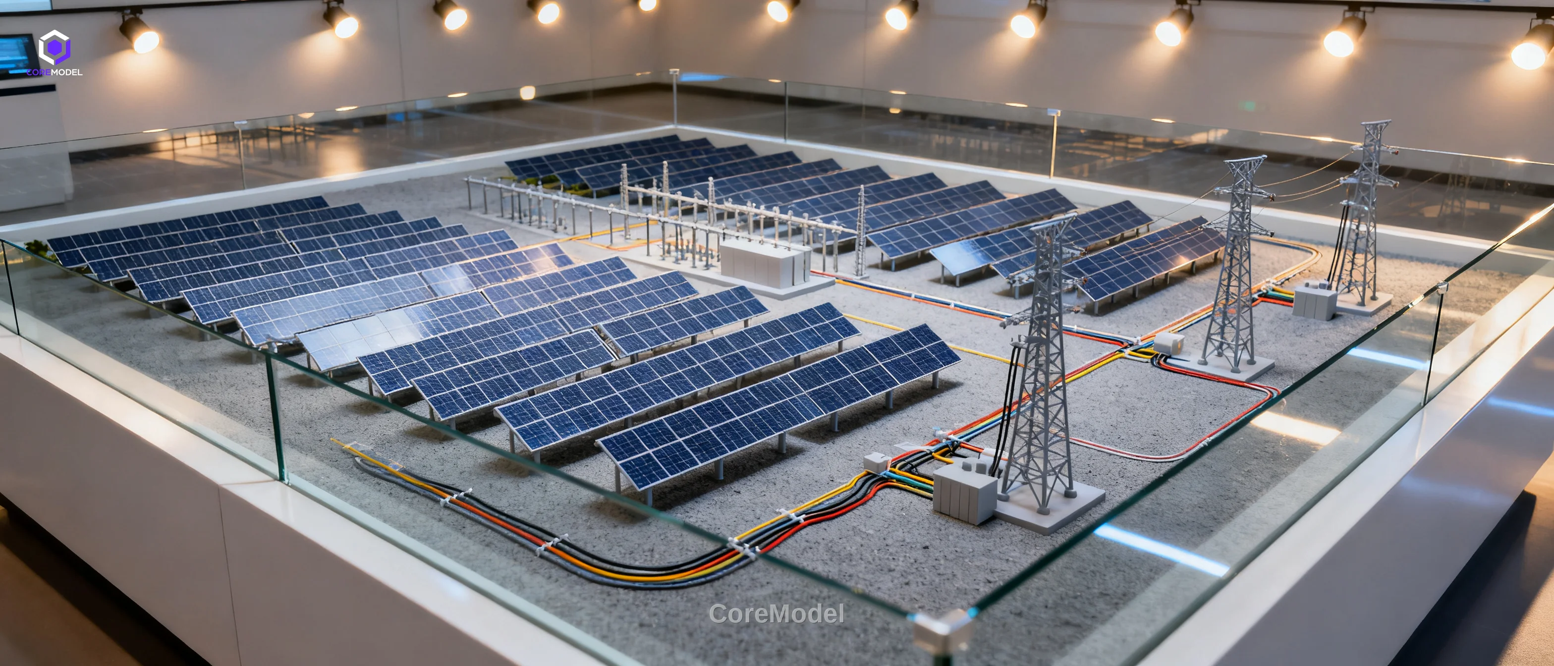 Solar PV Array Demonstration Model - B