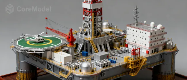 Offshore Platform Models: Precision Engineering for Industry